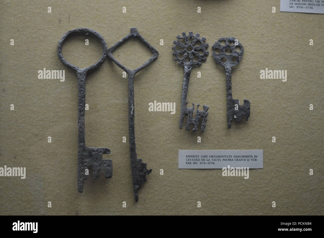 Ornamental keys Stock Photo
