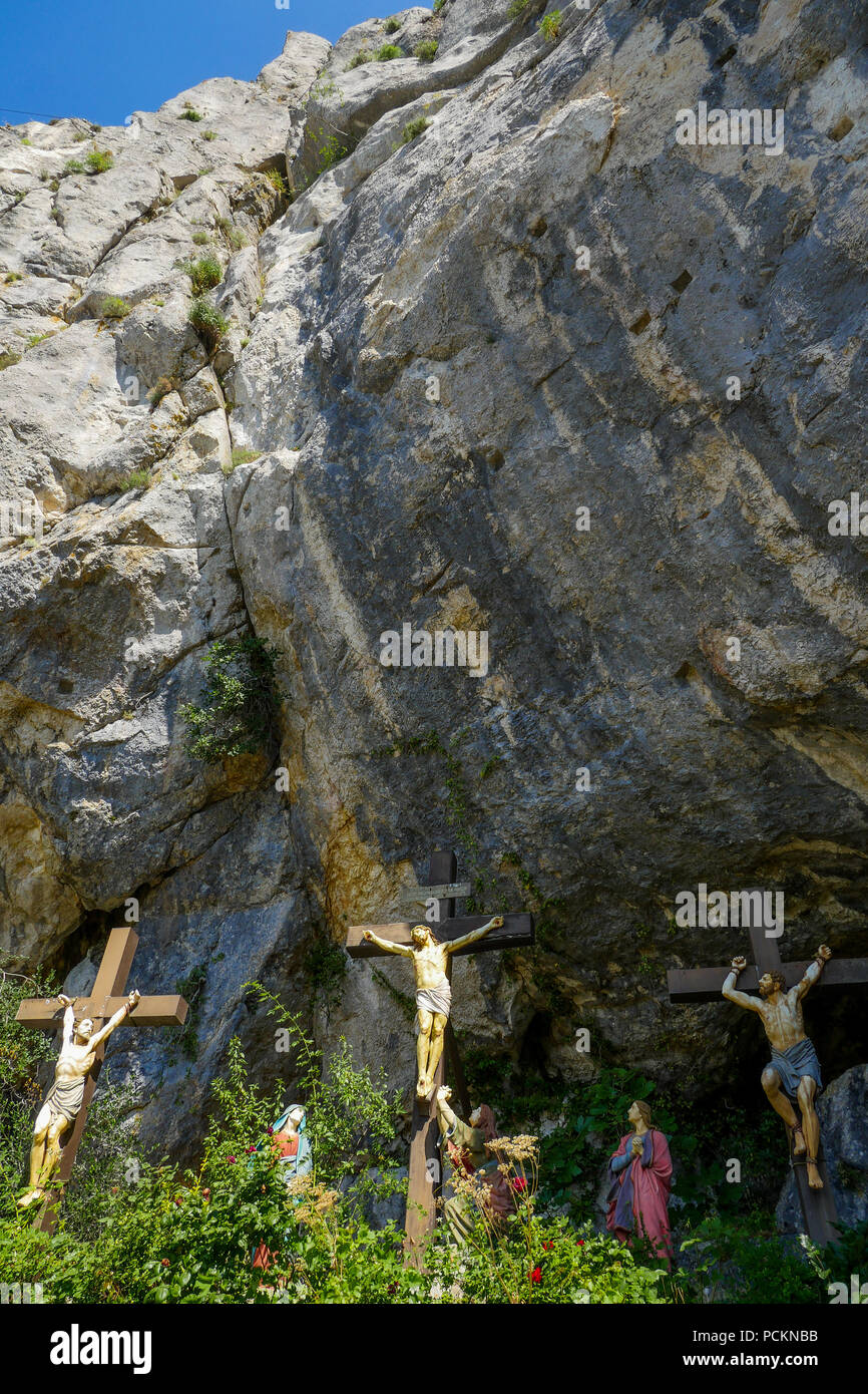 MariaMagdalena cave, SainteBaume, Var, France Stock Photo Alamy