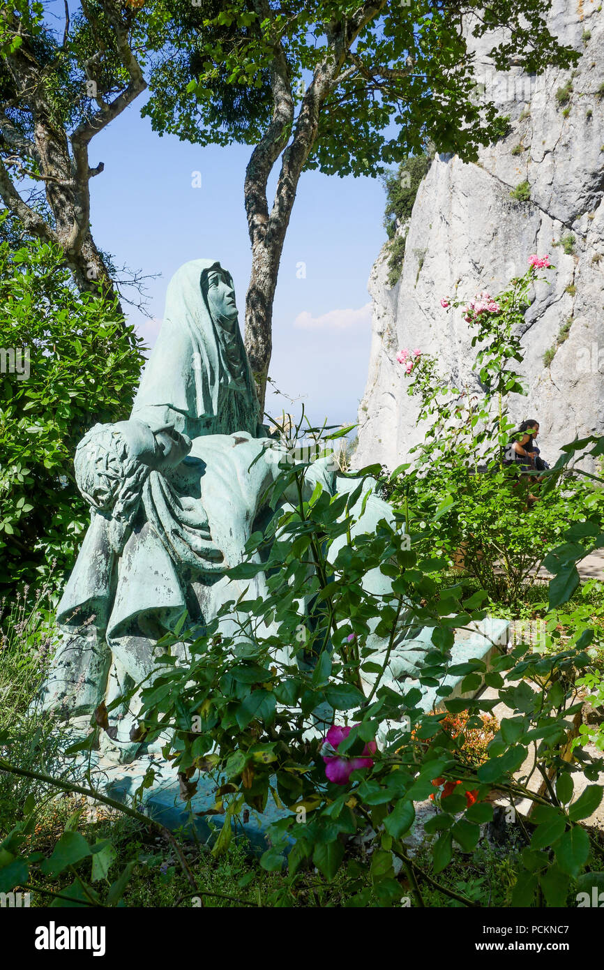 MariaMagdalena cave, SainteBaume, Var, France Stock Photo Alamy