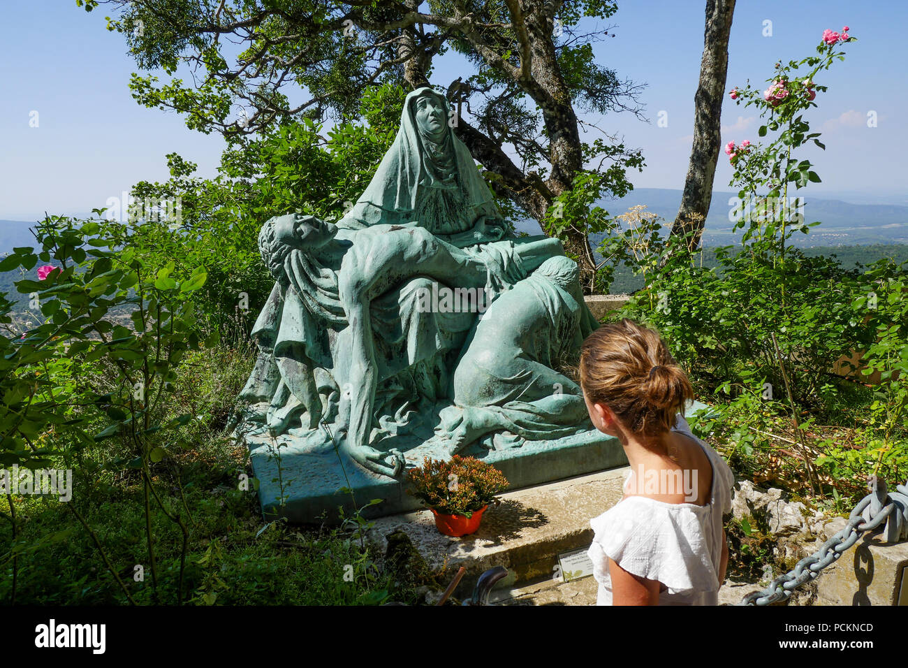 Pieta, MariaMagdalena cave, SainteBaume, Var, France Stock Photo Alamy
