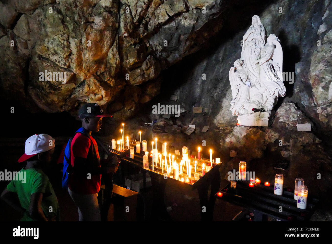MariaMagdalena cave, SainteBaume, Var, France Stock Photo Alamy
