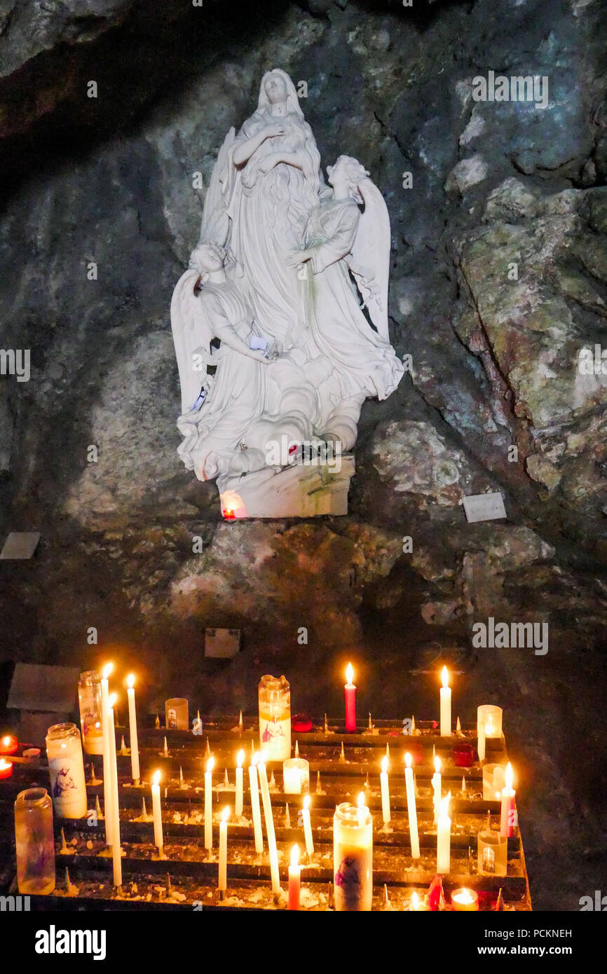 MariaMagdalena cave, SainteBaume, Var, France Stock Photo Alamy