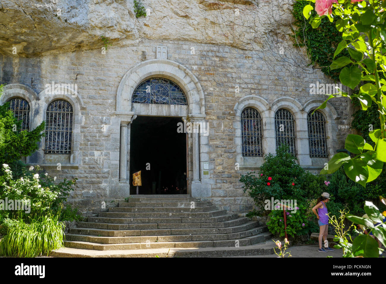 MariaMagdalena cave, SainteBaume, Var, France Stock Photo Alamy