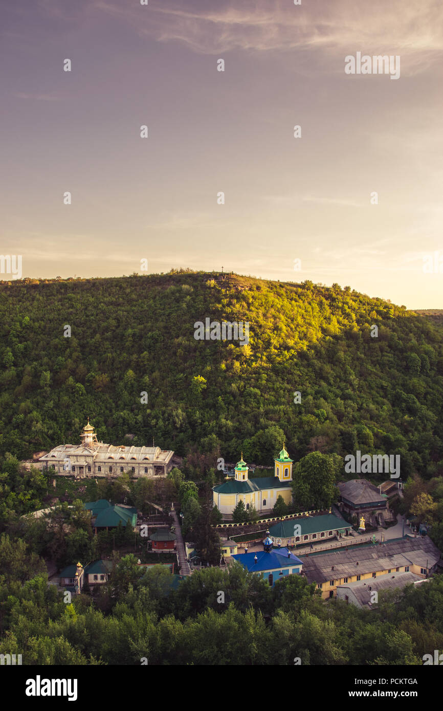 Admiring the sunset Stock Photo