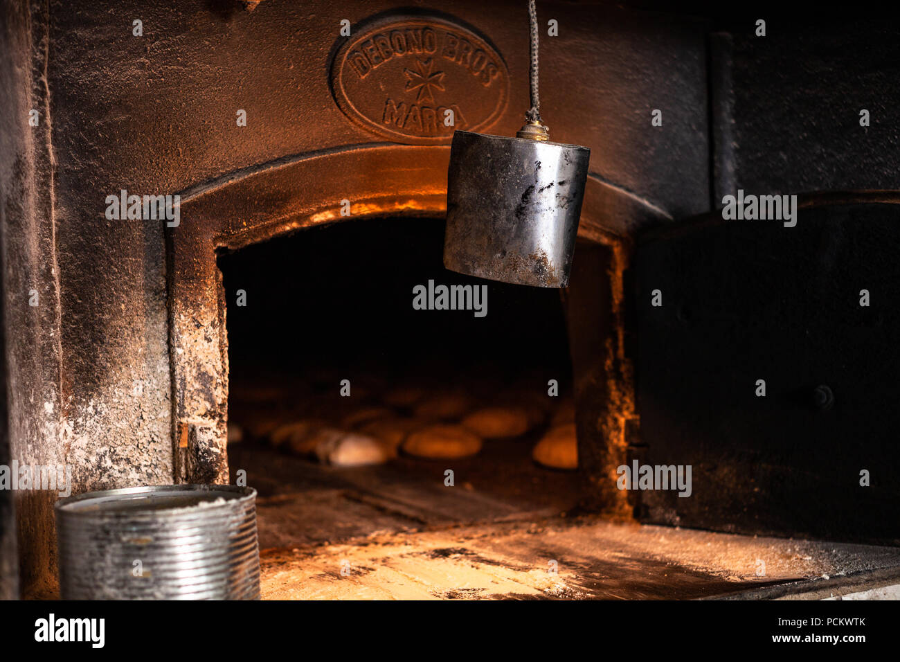 Traditional maltese bakery oven Stock Photo