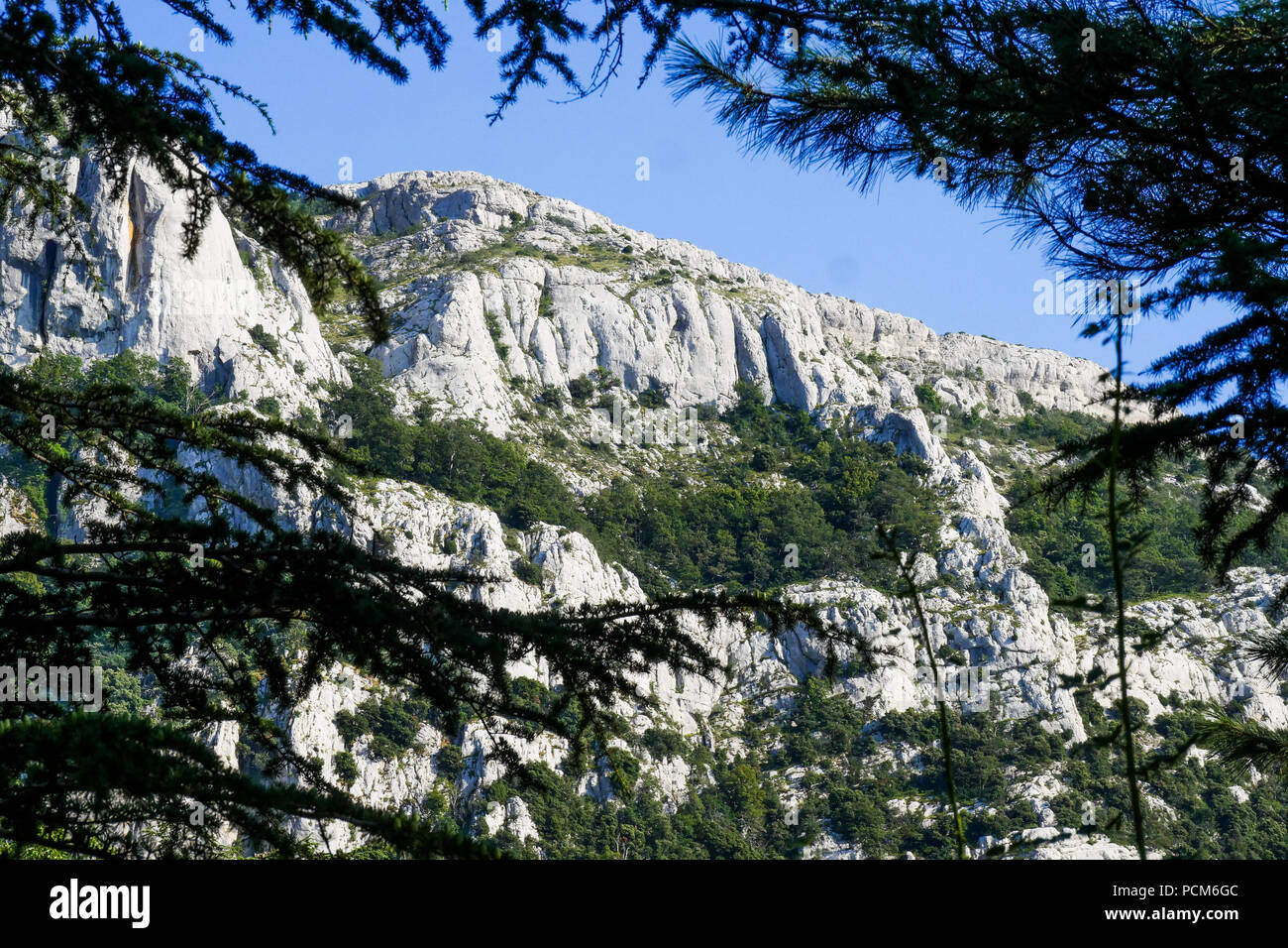 SainteBaume mountain, Var, France Stock Photo Alamy