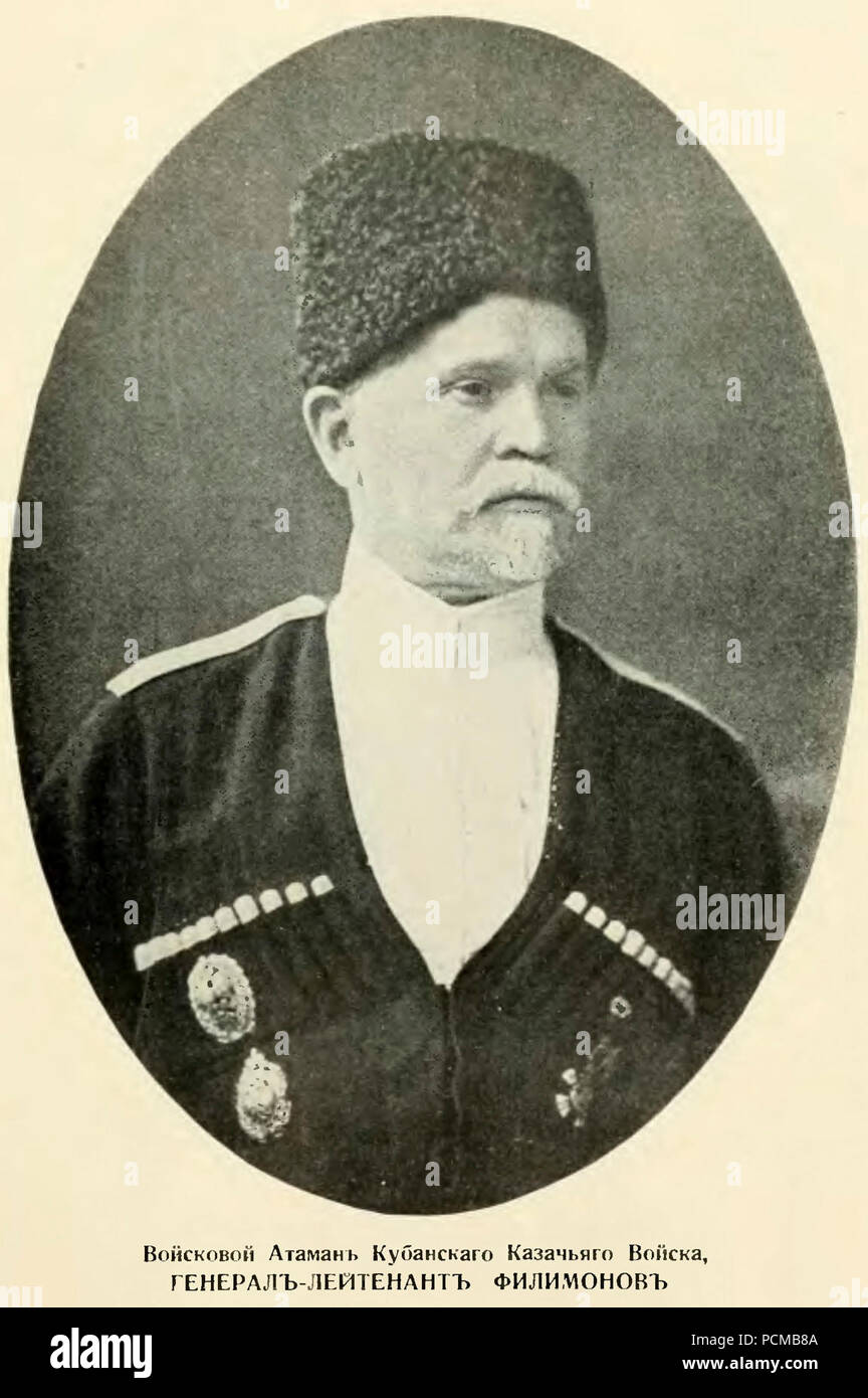 Aleksandr Petrovich Filimonov. Stock Photo