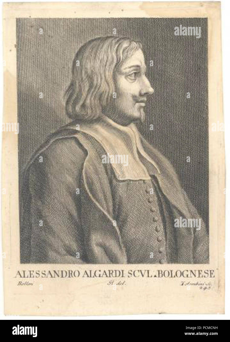 Alessandro Algardi. Stock Photo
