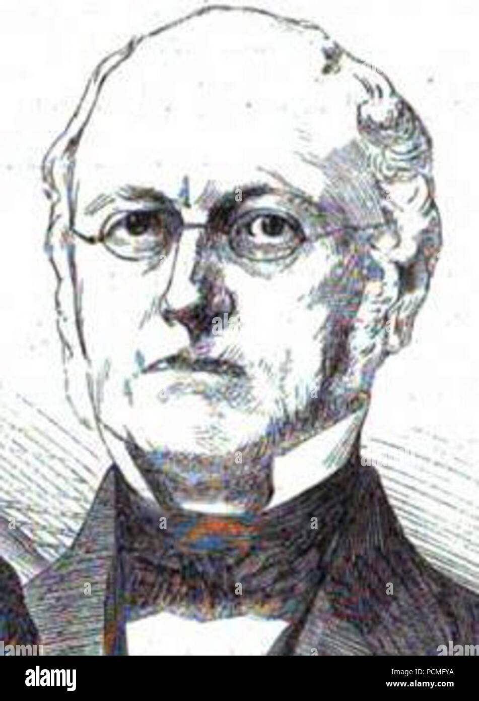 Alexander von Rössing 1867 (IZ 48-150 HScherenberg). Stock Photo