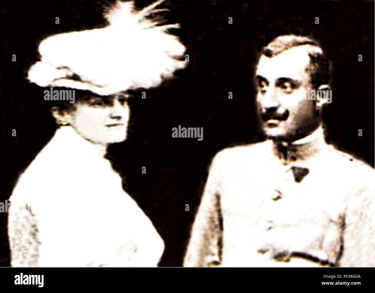 Alexander und Eva Wassilko von Serecki Stock Photo Alamy