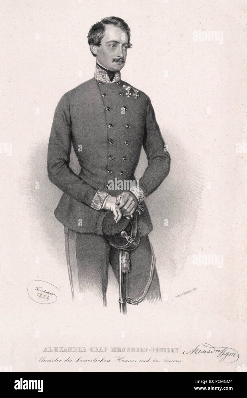 Alexander von MensdorffPouilly Stock Photo Alamy
