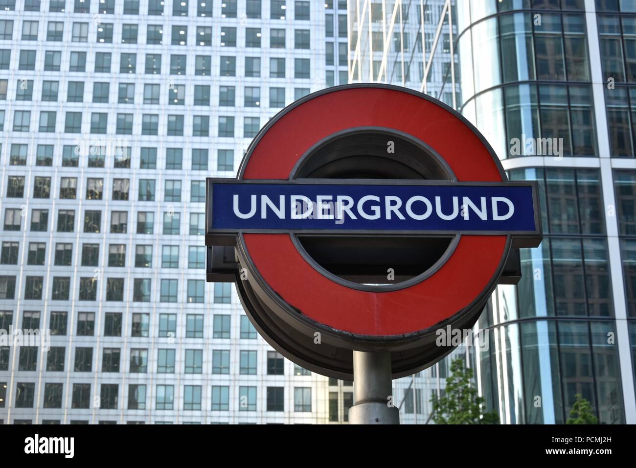 The London Underground Subway Transportation System, London, UK Stock Photo