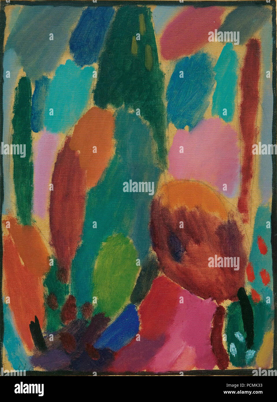 Alexej von Jawlensky Variation Zärtlichkeiten 1917 Stock Photo - Alamy