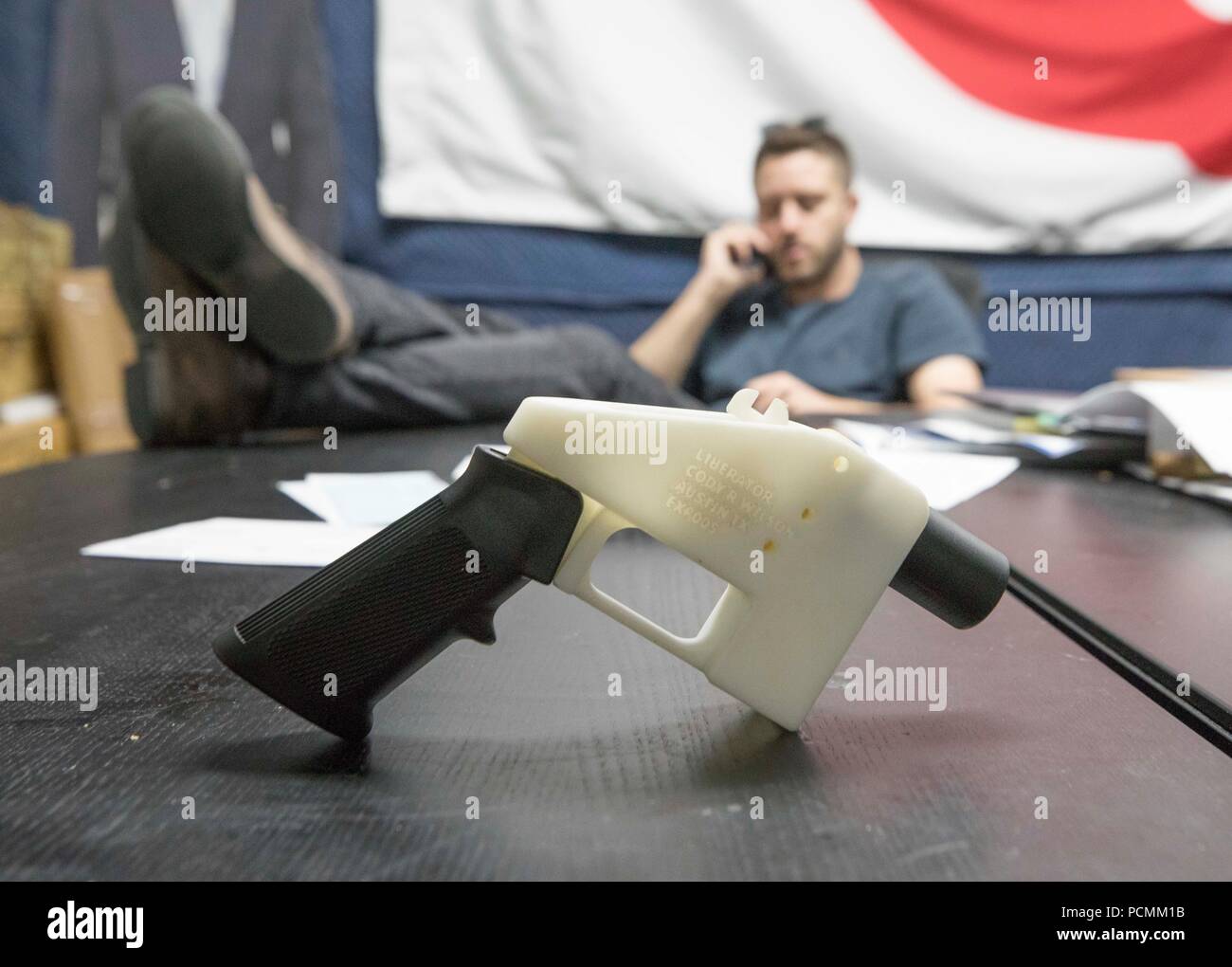 Cody Wilson, gun maker and founder of Defense Distributed, a Texas ...