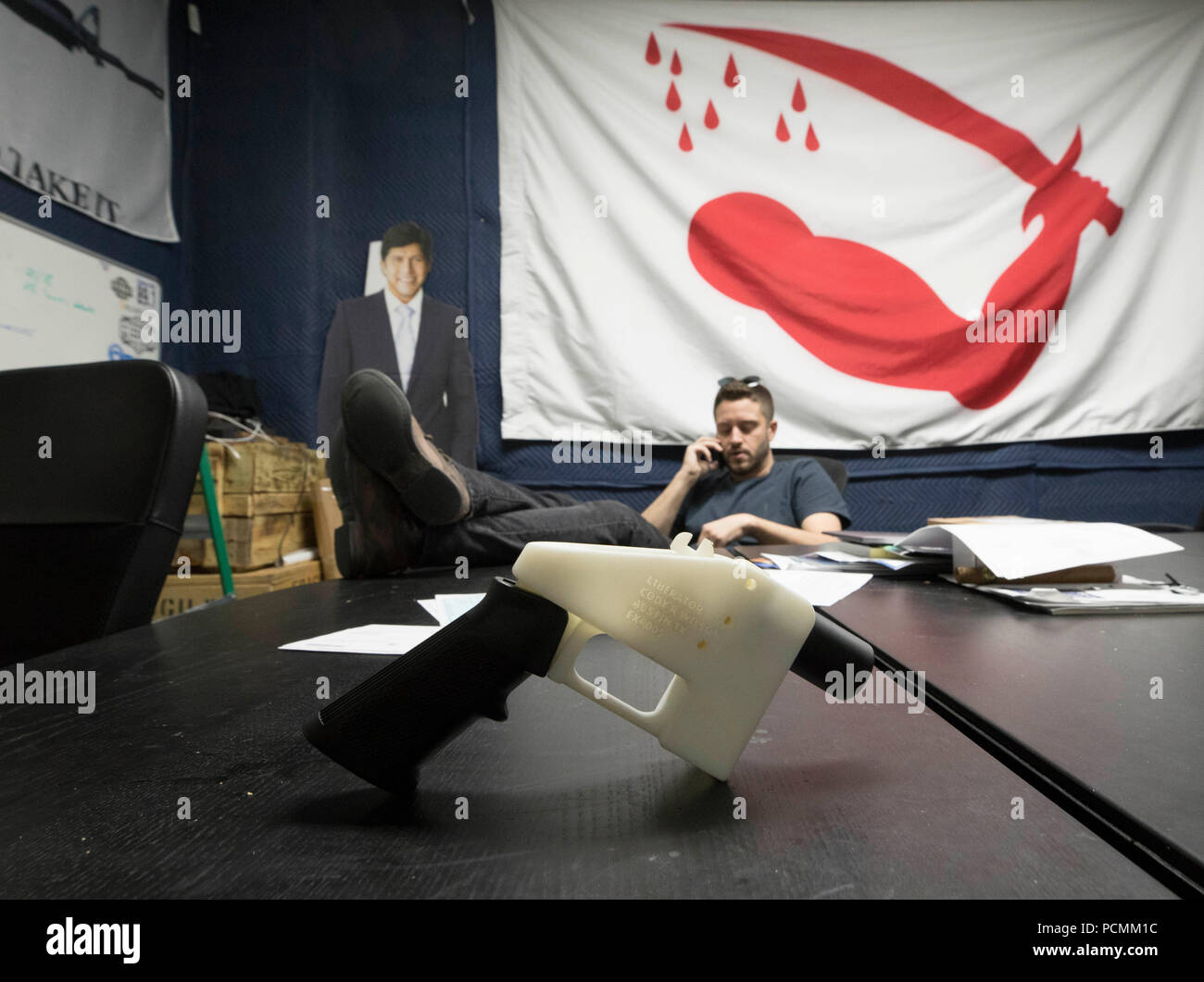 Cody Wilson, gun maker and founder of Defense Distributed, a Texas ...