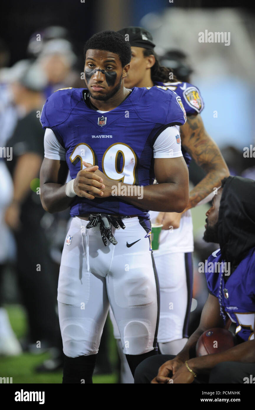 August 2nd, 2018 Ravens 29 Marion Humphrey during the Chicago Bears