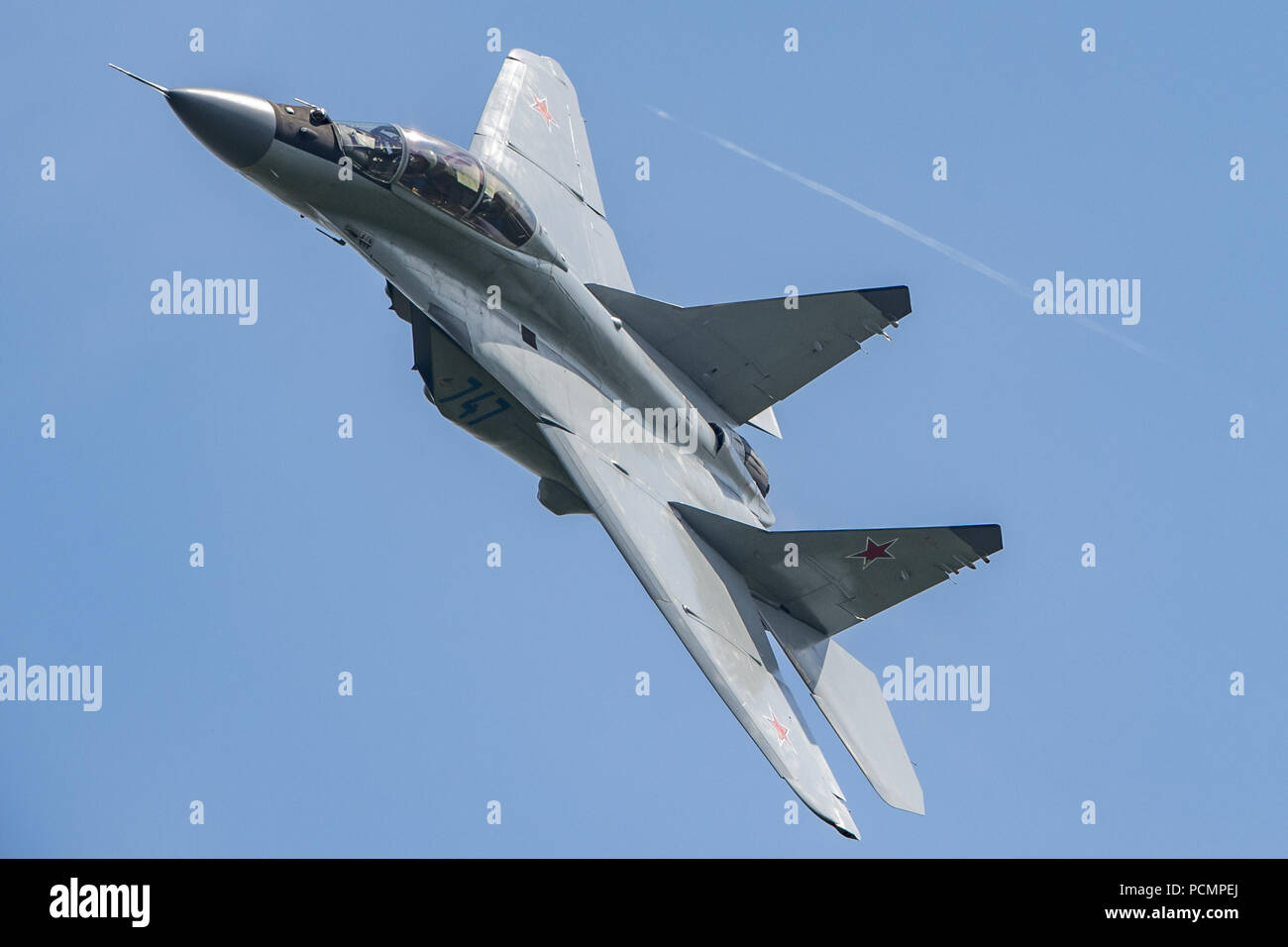 China 3rd Aug 2018 The Mikoyan Mig 35 Can Be Seen At