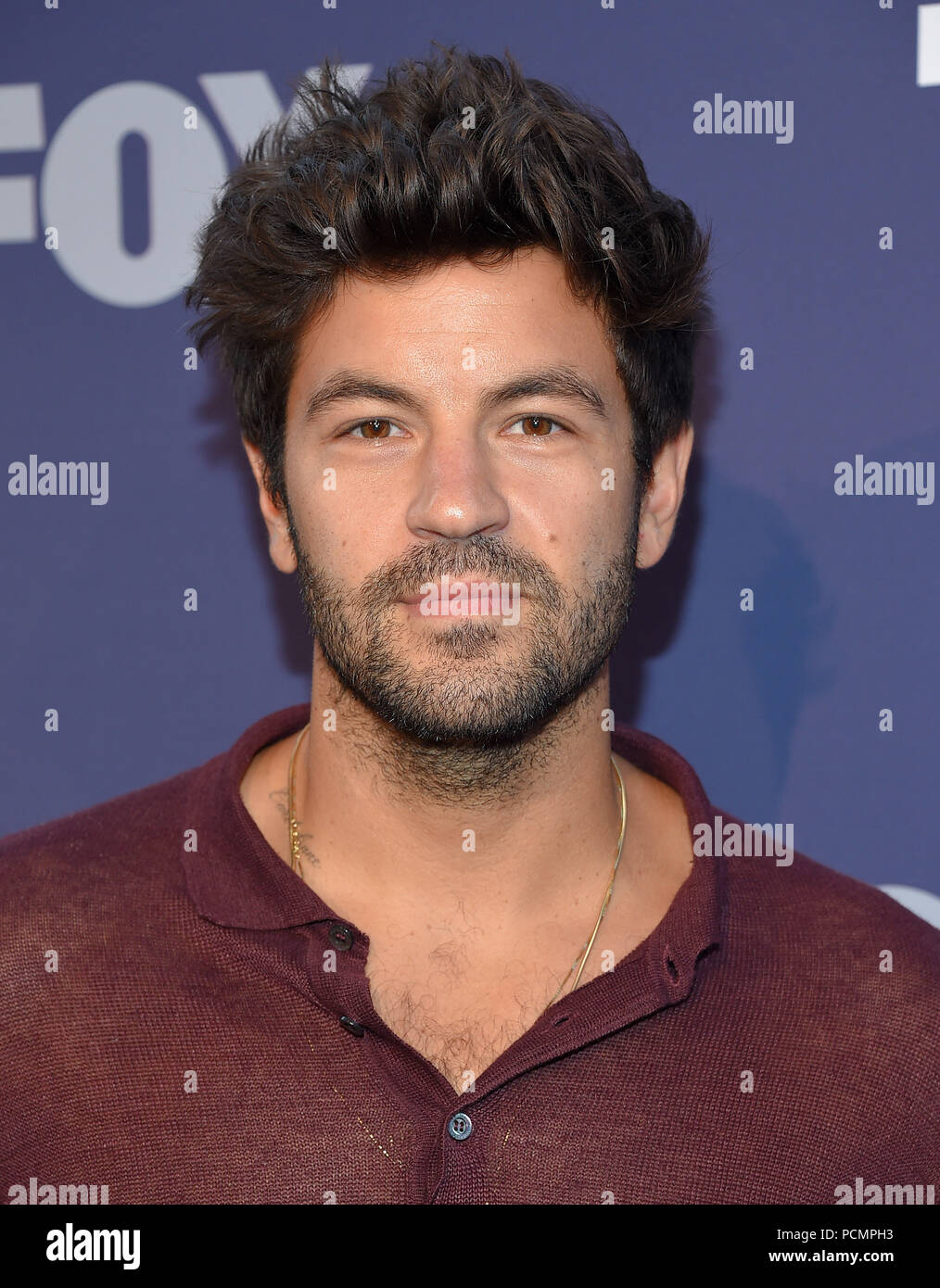 West Hollywood, California, USA. 2nd Aug, 2018. Jordan Masterson arrives  for the FOX Summer TCA 2018 All-Star Party at Soho House. Credit: Lisa  O'Connor/ZUMA Wire/Alamy Live News Stock Photo - Alamy