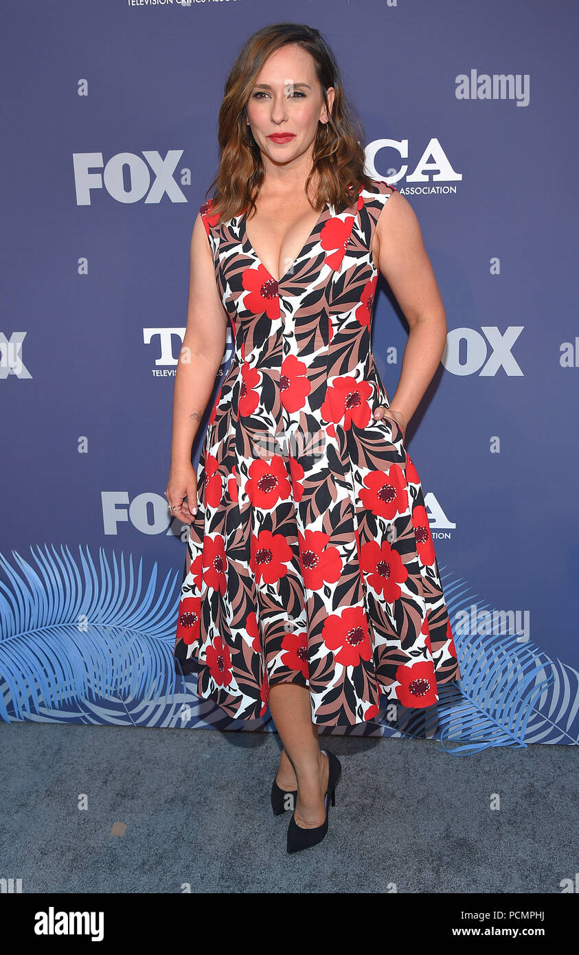 West Hollywood, California, USA. 2nd Aug, 2018. Jennifer Love Hewitt arrives for the FOX Summer TCA 2018 All-Star Party at Soho House. Credit: Lisa O'Connor/ZUMA Wire/Alamy Live News Stock Photo