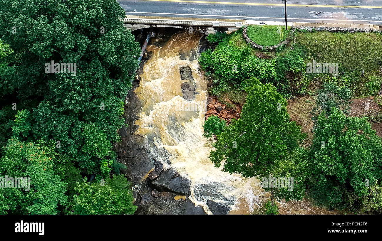 Lynchburg Va Flooding Dam College Lake Hi res Stock Photography And