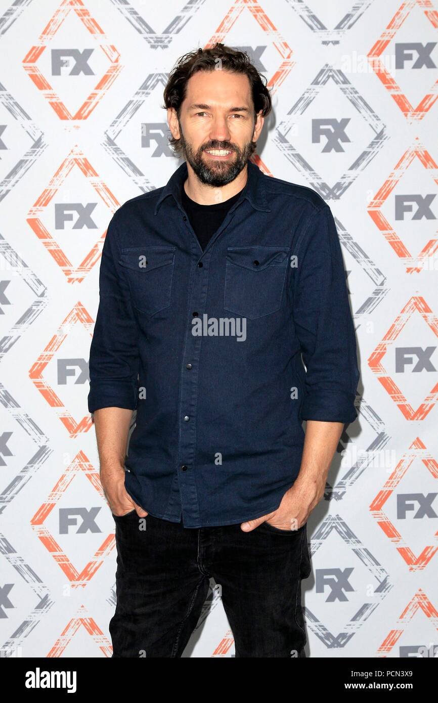 Beverly Hills, CA. 3rd Aug, 2018. Nash Edgerton at arrivals for FX NETWORKS 2018 TCA Press Tour Star Walk Red Carpet, The Beverly Hilton, Beverly Hills, CA August 3, 2018. Credit: Priscilla Grant/Everett Collection/Alamy Live News Stock Photo