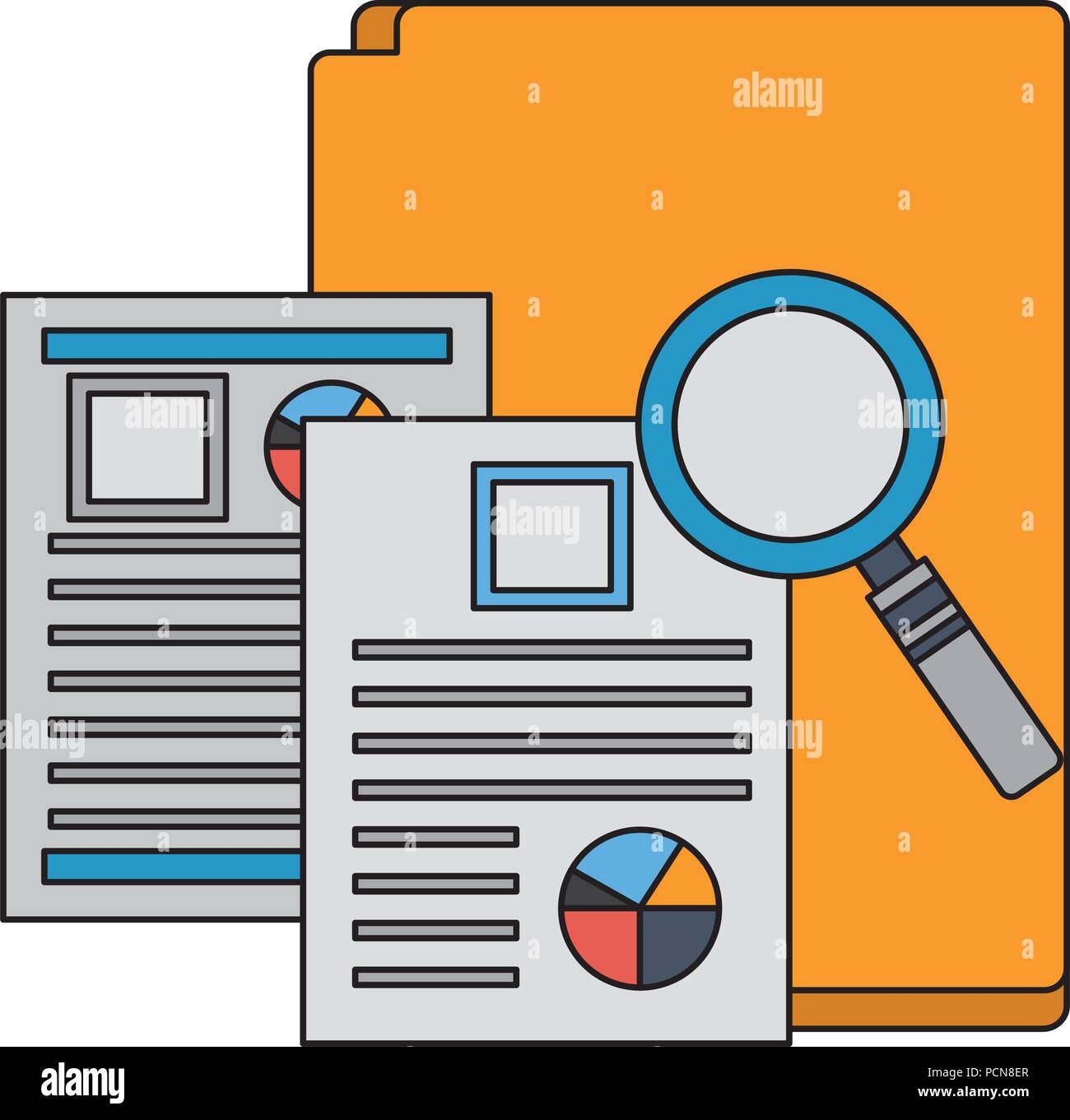 Business concept folder optical hi-res stock photography and images - Alamy