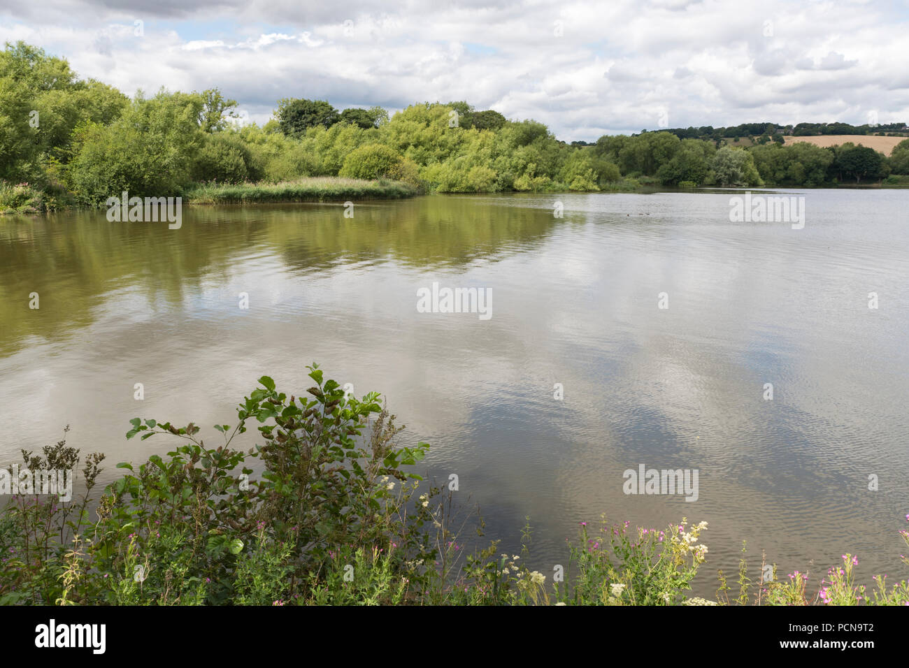 Worsbrough Reservoir, Dearne Valley, Barnsley, South Yorkshire, England