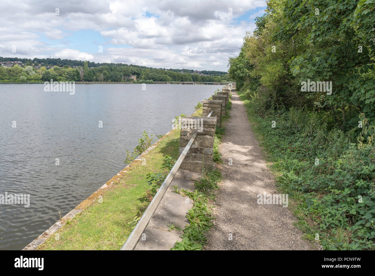 Worsbrough Reservoir, Dearne Valley, Barnsley, South Yorkshire, England