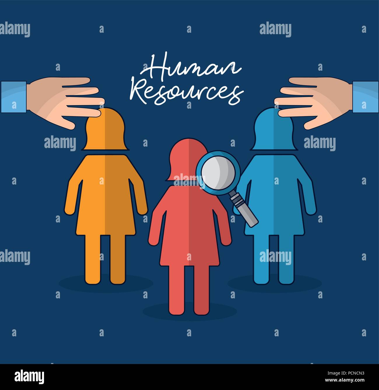 Human Resources Stock Vector Images - Alamy