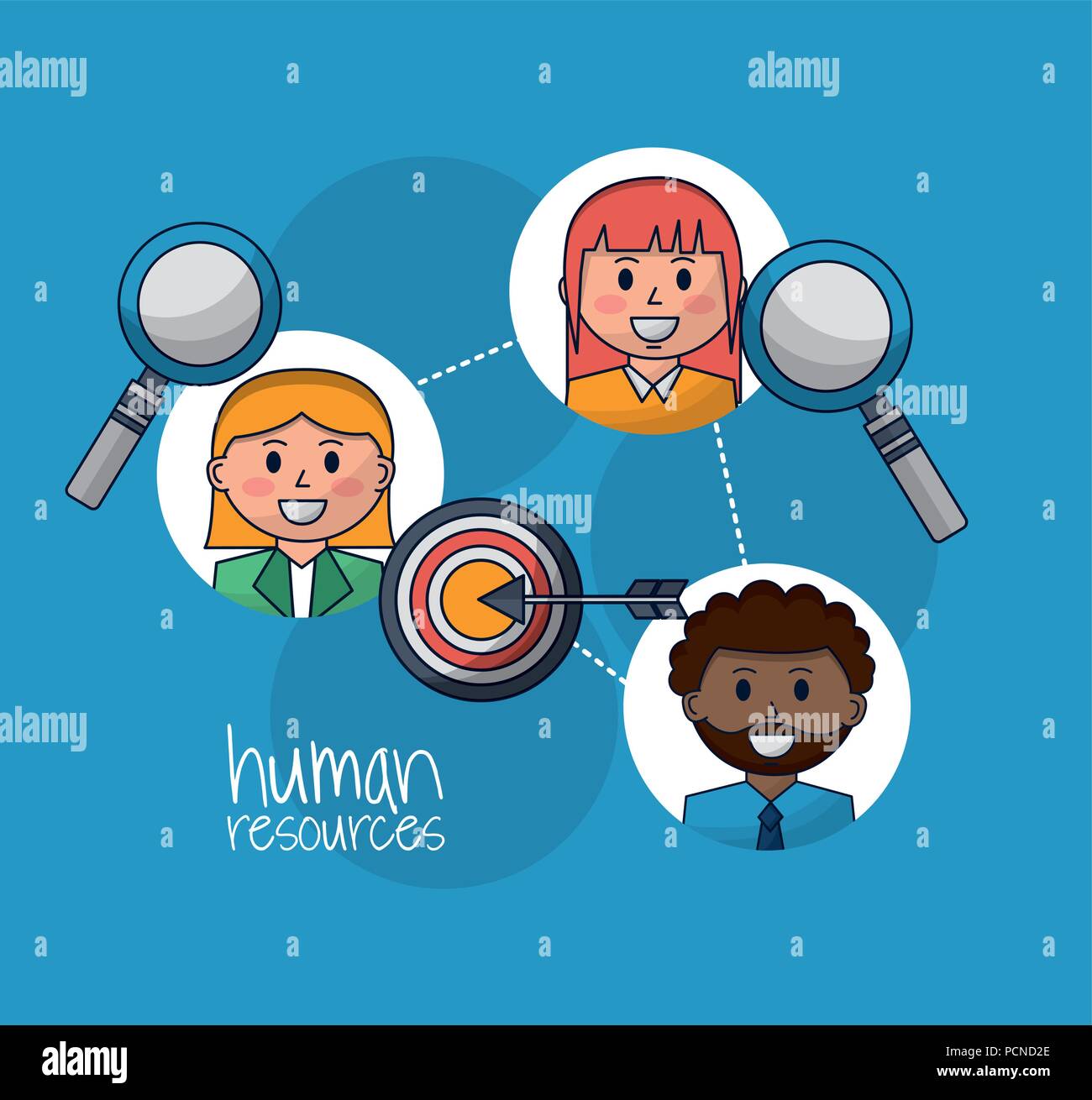 human resources related Stock Vector Image & Art - Alamy