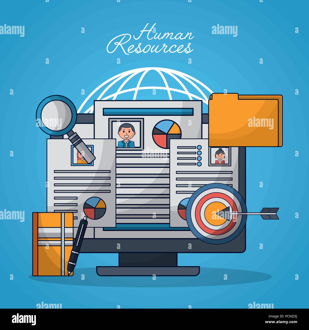 human resources related Stock Vector Image & Art - Alamy