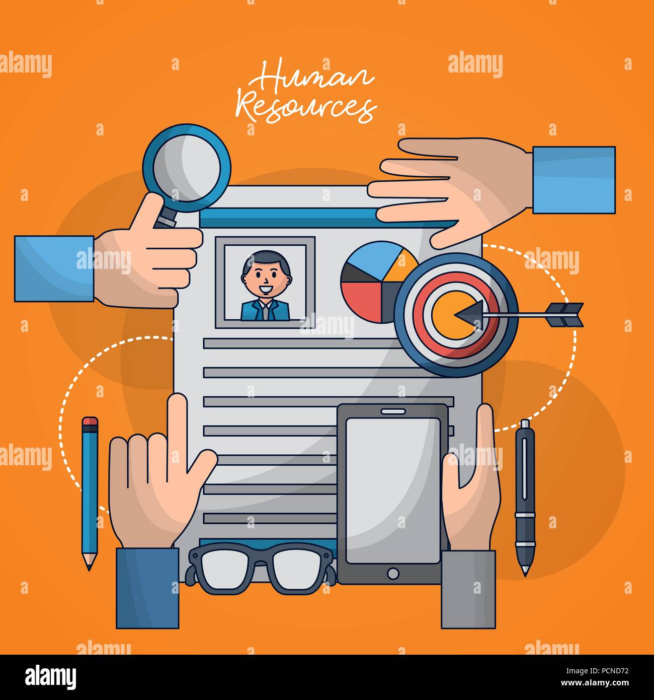 human resources related Stock Vector Image & Art - Alamy