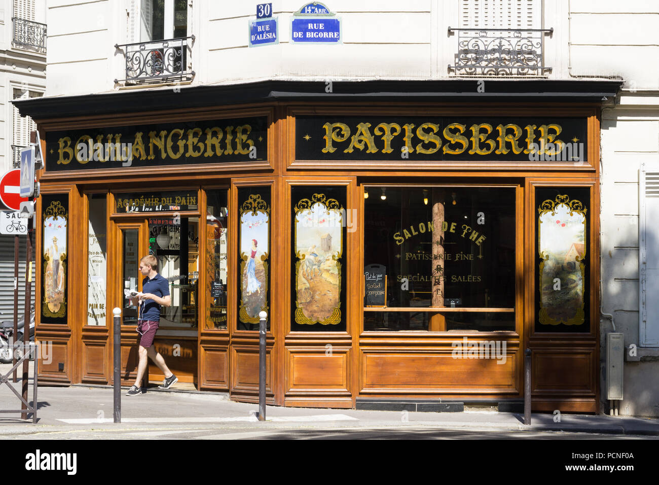Patisserie Bakery Shop in St. Germain, Paris France, Front Entrance View  Editorial Image - Image of business, architecture: 69282260