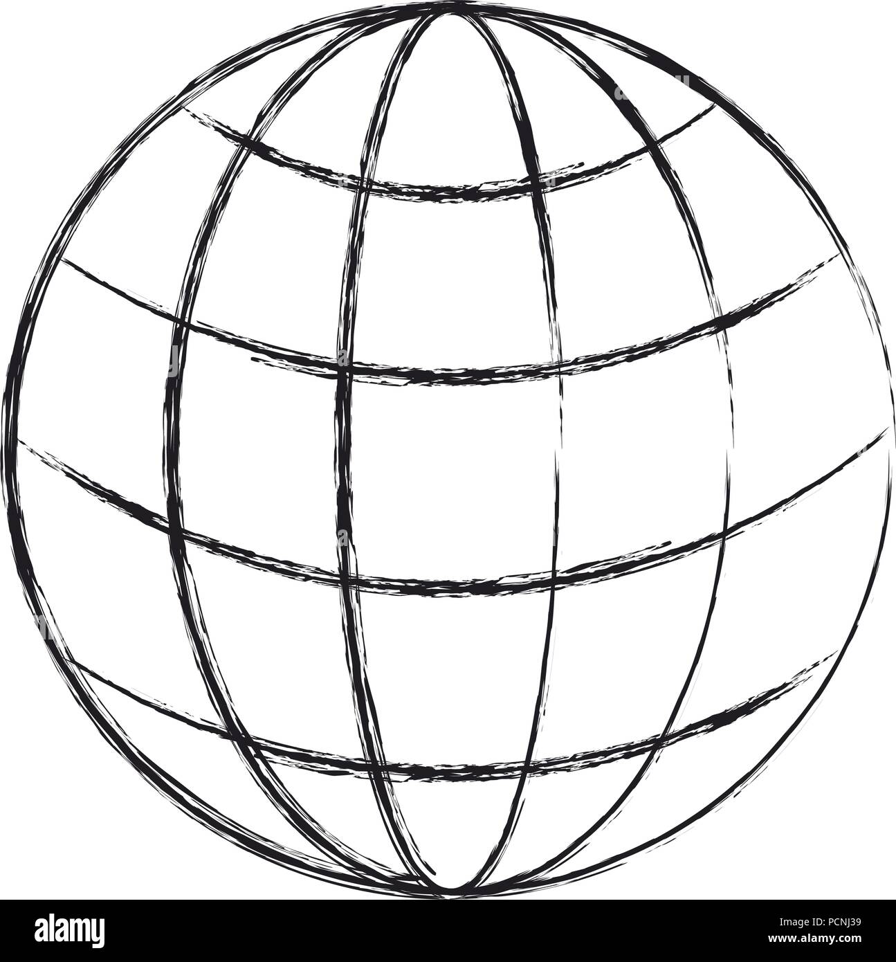 sphere planet isolated icon Stock Vector Image & Art - Alamy