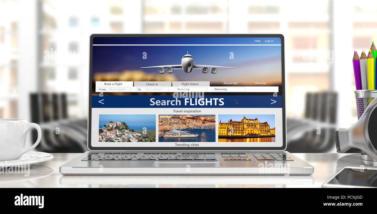 Travel agency website background hi-res stock photography and images - Alamy