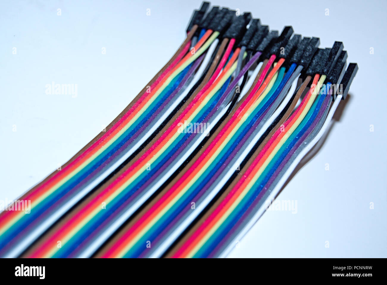 Electric wire plugs for pi circuit board Stock Photo Alamy