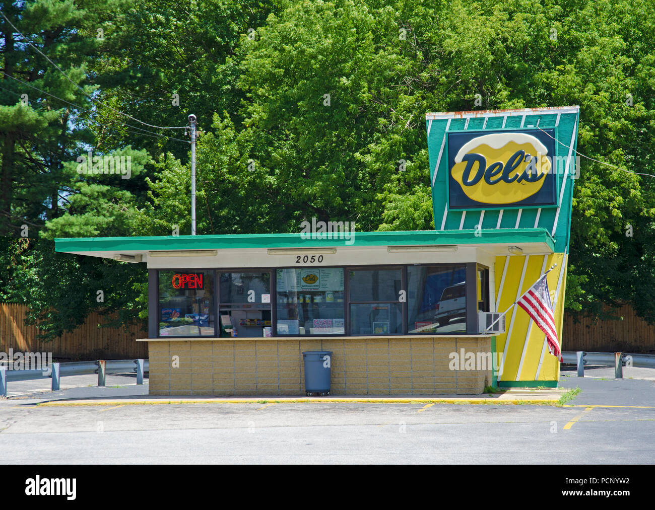 Del's Lemonade Stand, Warwick, RI Stock Photo Alamy