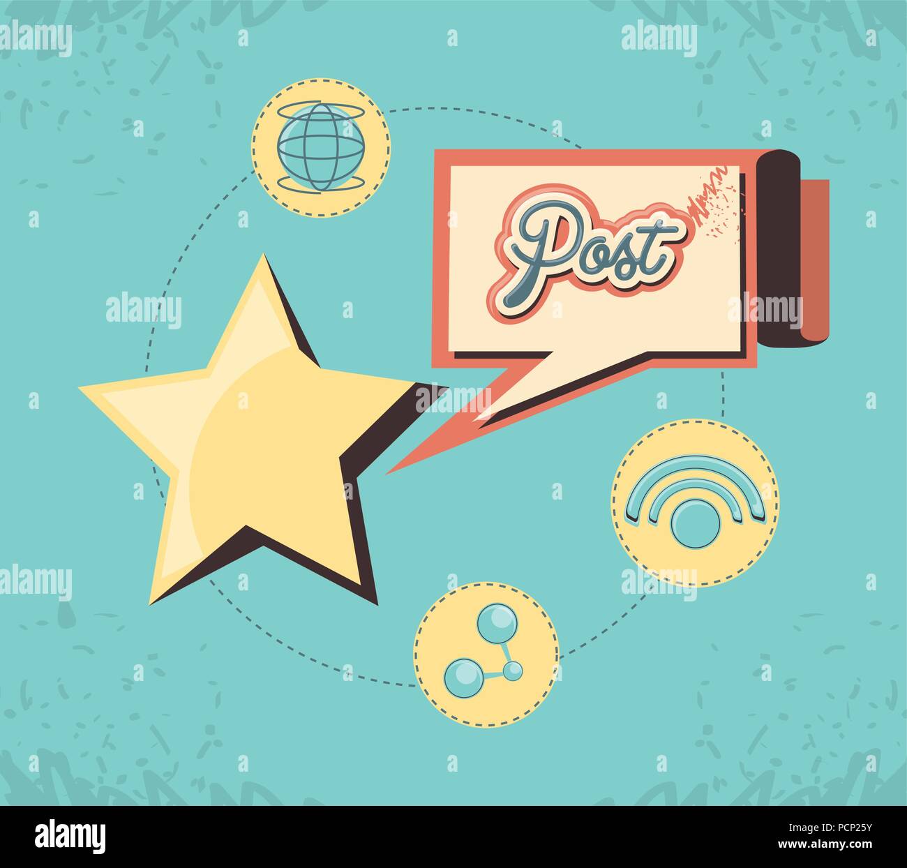 Social Media Marketing With Speech Bubble Vector Illustration Design social-media-marketing-with-speech-bubble-vector-illustration-design