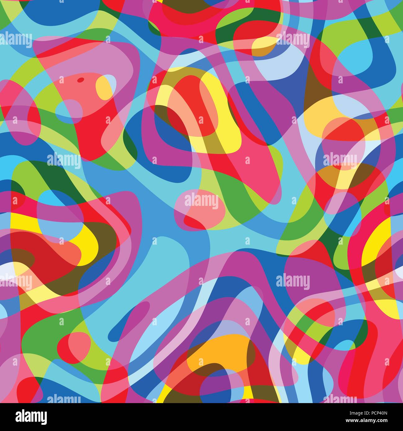 Abstract colorful and seamless background vector illustration Stock ...