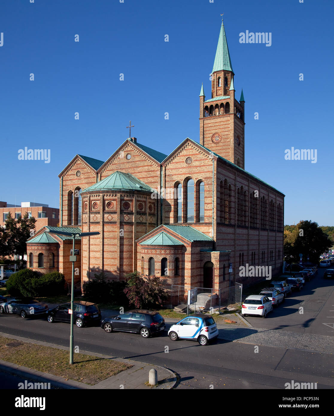 1844-46 nach oberitalienischen Vorbildern von Friedrich August Stüler errichtet, Ansicht von Süden Stock Photo