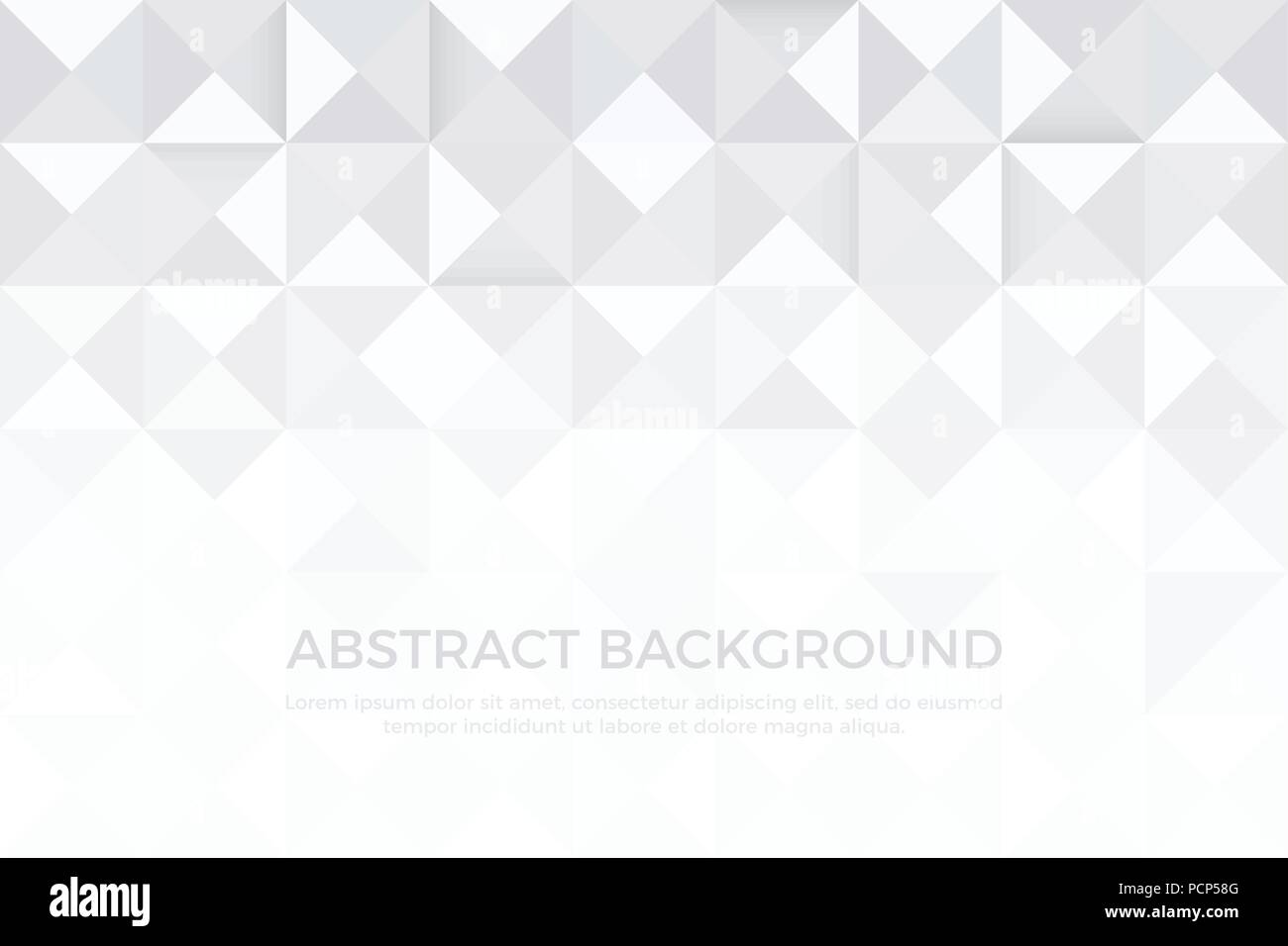 Gray color and white color background abstract art Stock Vector