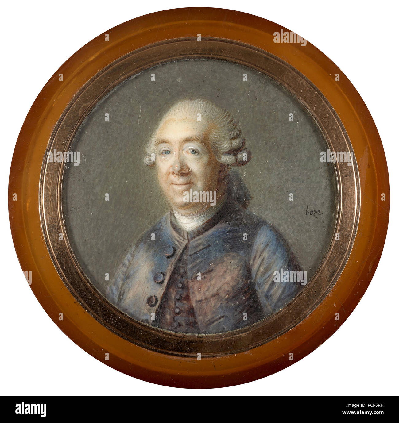 Portrait of Duke Louis de Noailles (17131793), Marshal of France Stock
