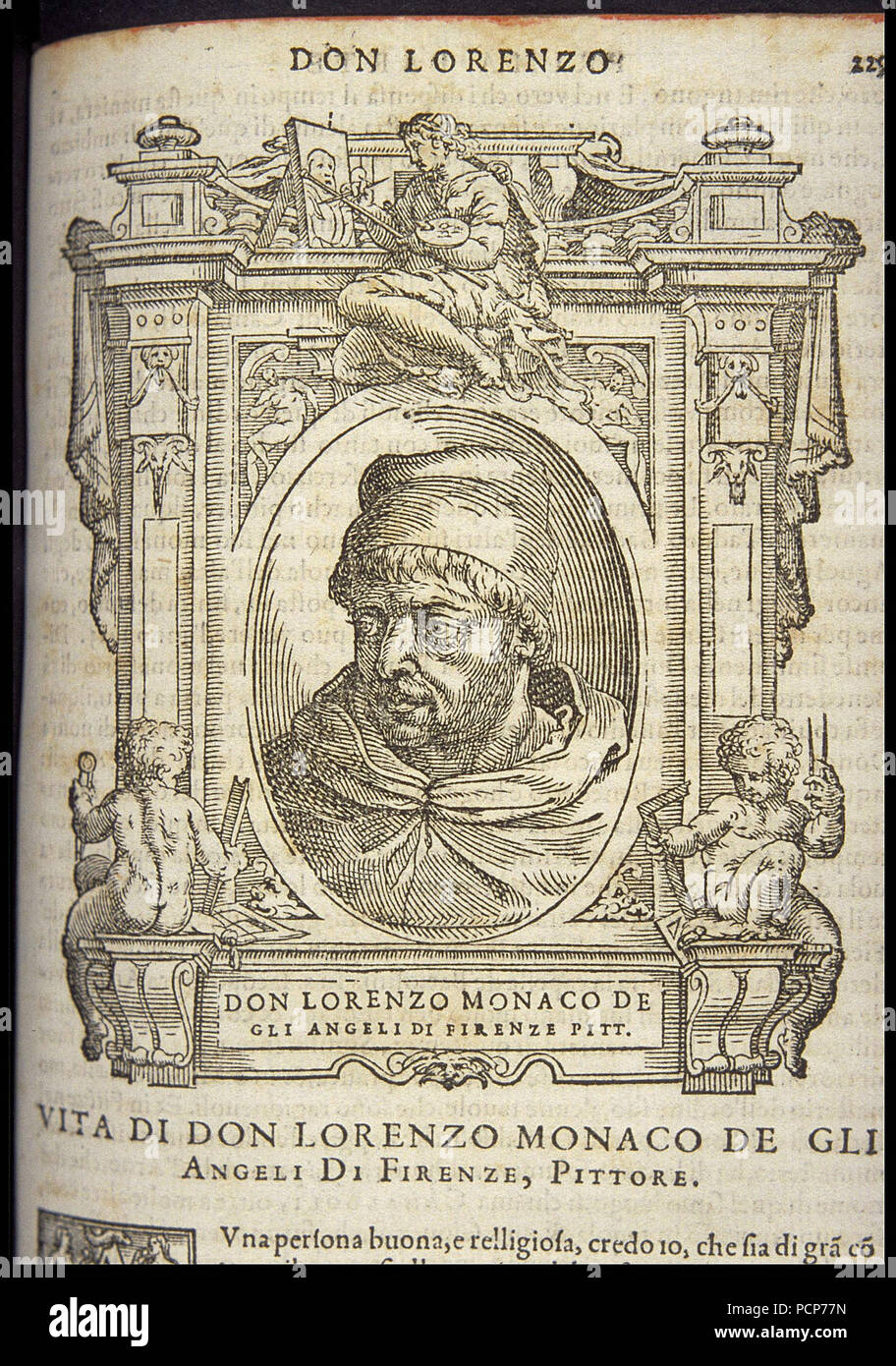 Lorenzo Monaco, ca 1568. Stock Photo