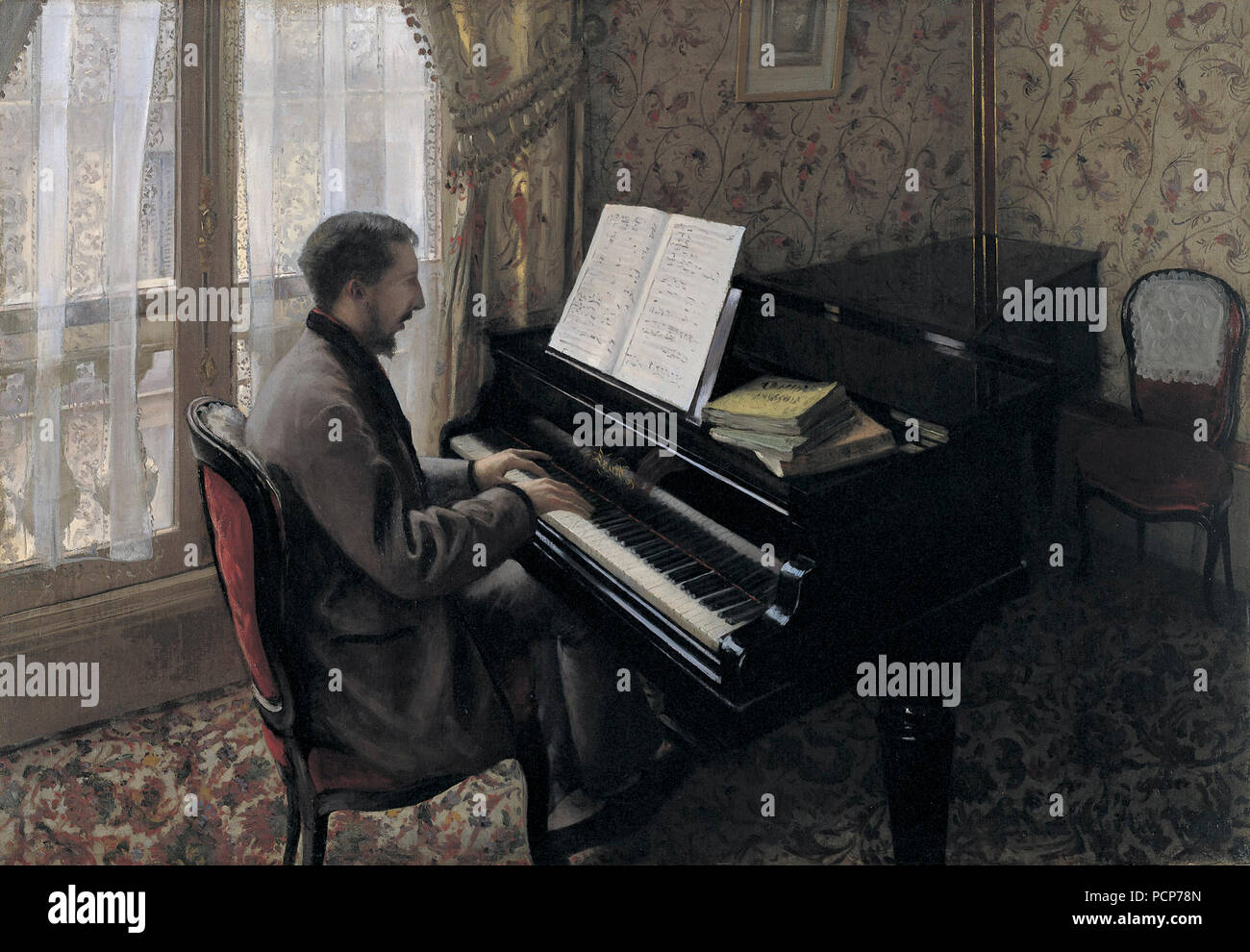 Man playing the piano hi-res stock photography and images - Alamy