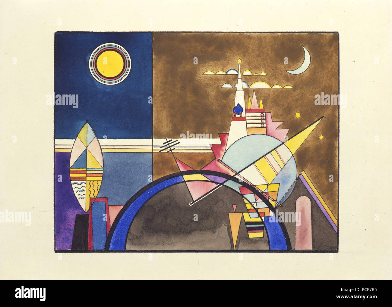 Amazon.com: Wassily Kandinsky-Picture XVI The Great Gate of
