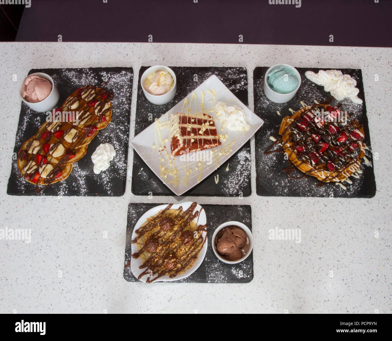 RED VELVET CAKE Stock Photo - Alamy