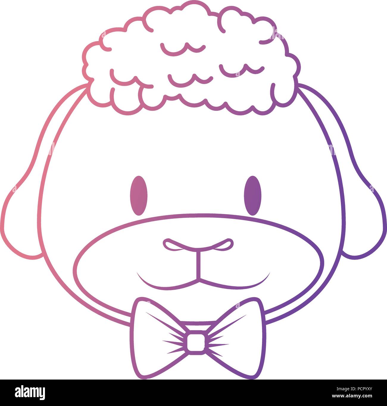 cute and adorable sheep character vector illustration design Stock ...