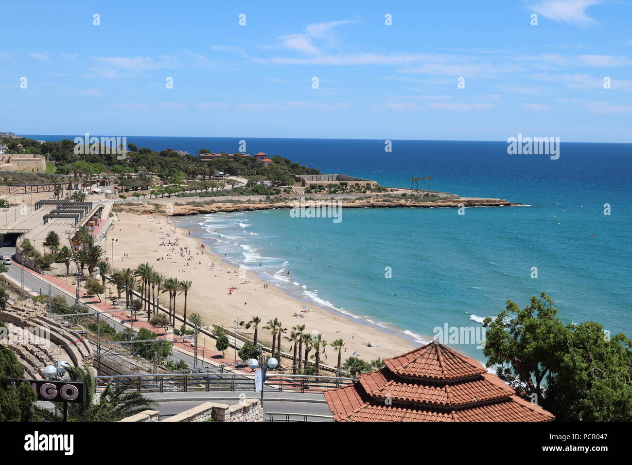 City of Tarragona beaches Stock Photo Alamy