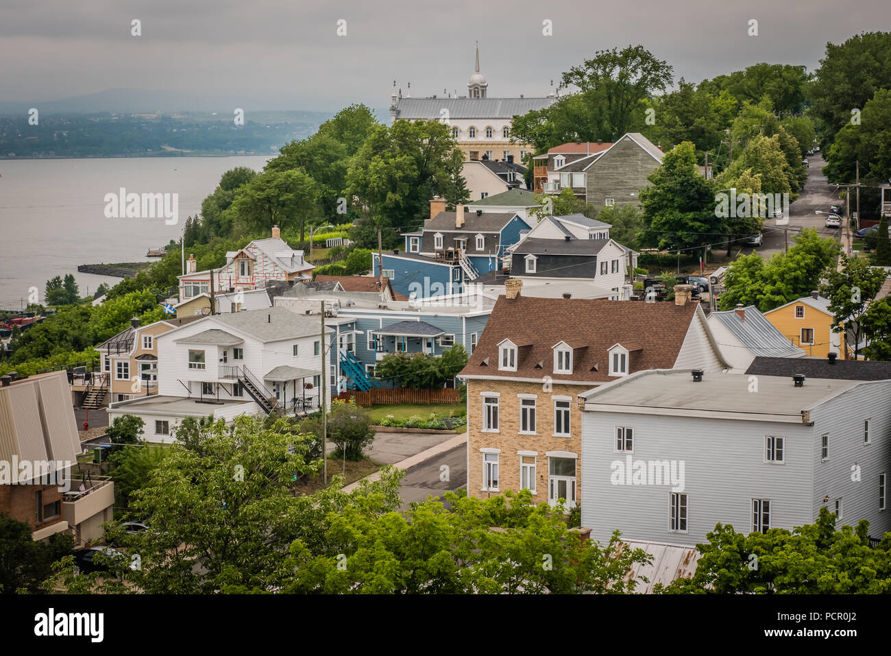 Jeg accepterer det Tether Whirlpool Levis is a small city across from Quebec City Canada Stock Photo - Alamy