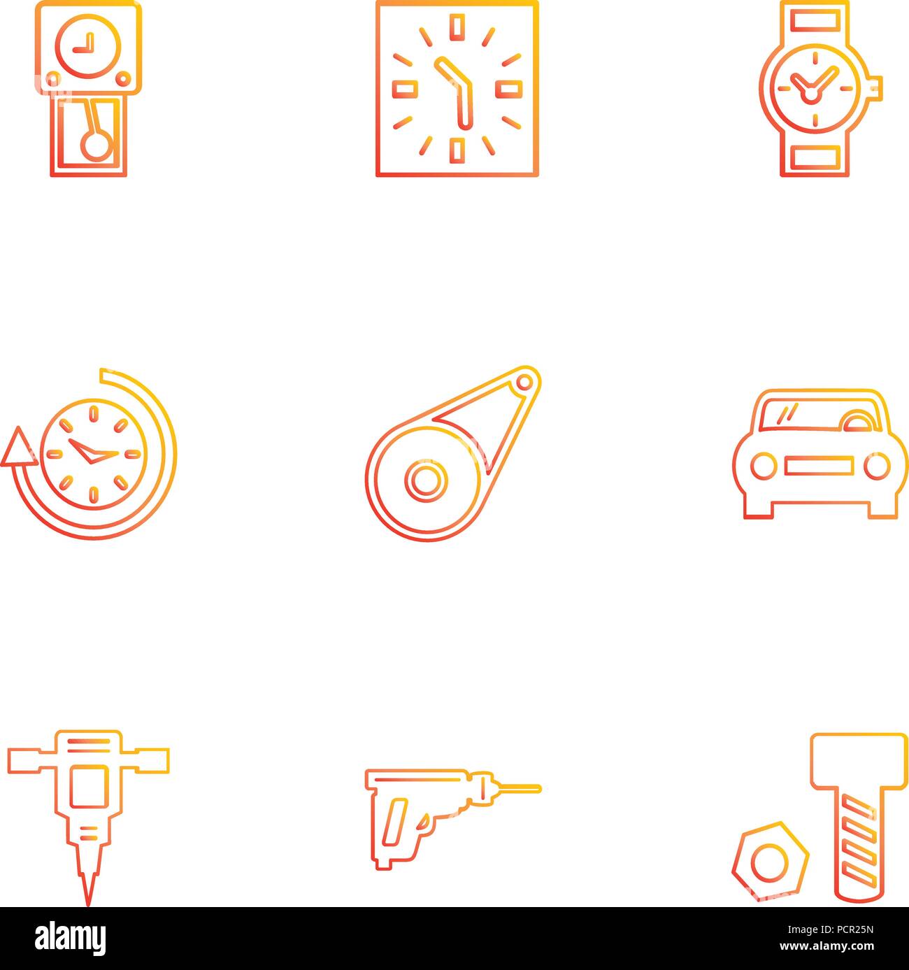 jack hammer , nut , bolt , Watch , time , clock , alaram , day , timers